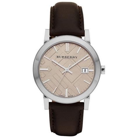 burberry check stamped watch|burberry watch clearance.